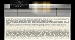 Desktop Screenshot of minucci.it